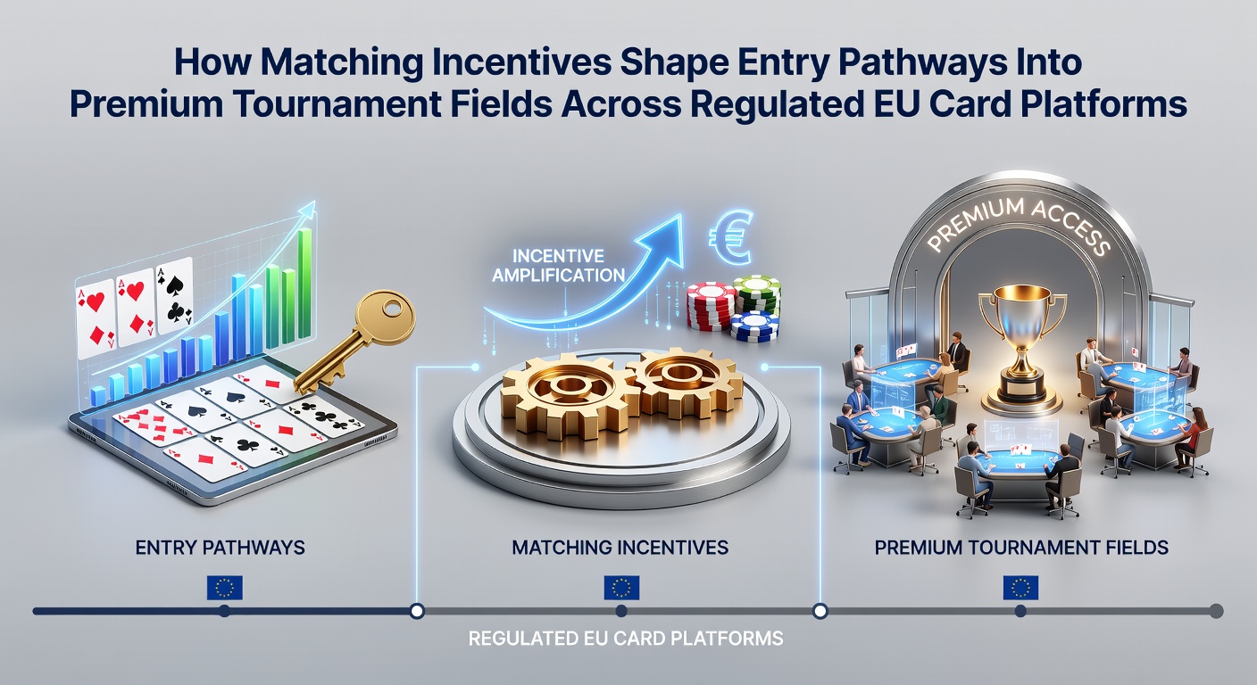Übersicht über Anreizstrukturen auf EU-Poker-Plattformen mit Fokus auf Matching-Boni und Turnierzugänge